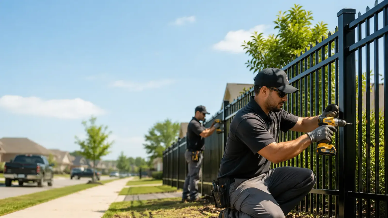 Metal Fence Installation in Walnut, MS